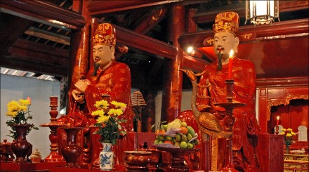 Village de Duong Lam et spectacle de marionnettes