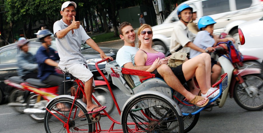 Visite de Phnom Penh en cyclo