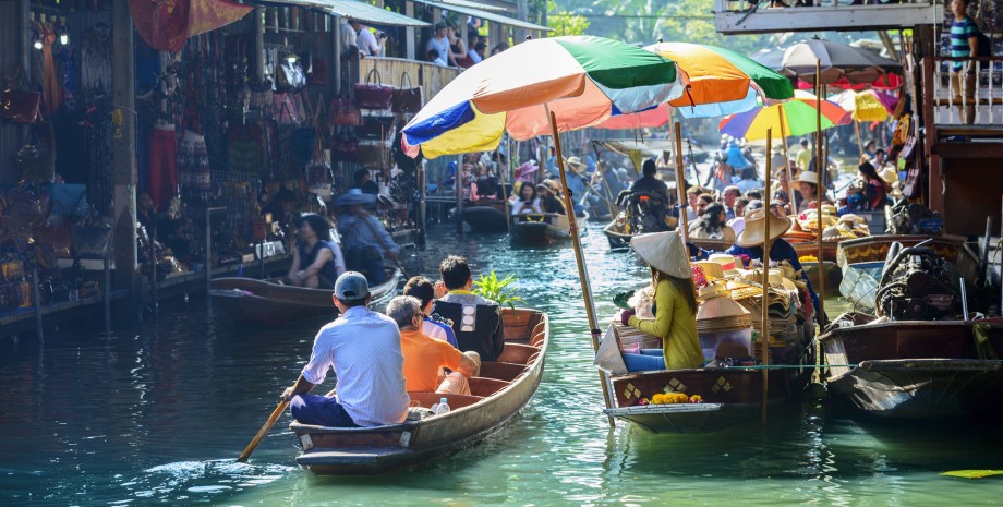Marché flottant et découverte de Petchaburi