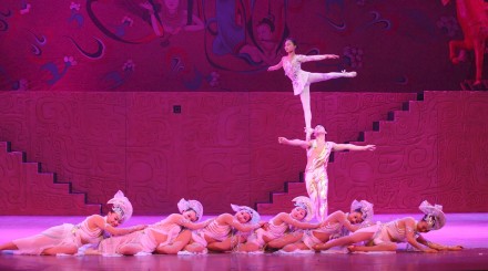 Spectacle d’acrobaties au théâtre Chaoyang