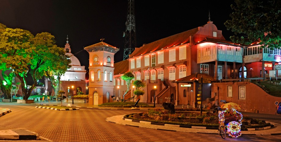 Malacca au crépuscule