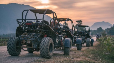 Vang Vieng en buggy