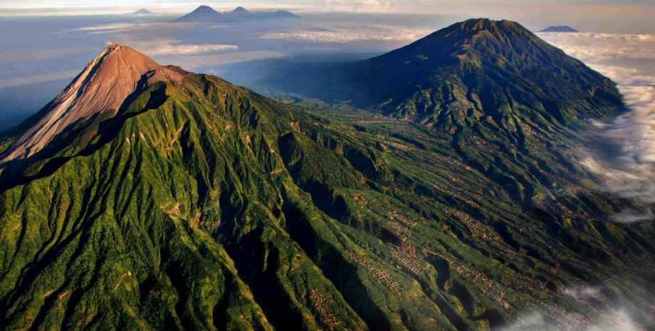 Ascension du volcan Merapi