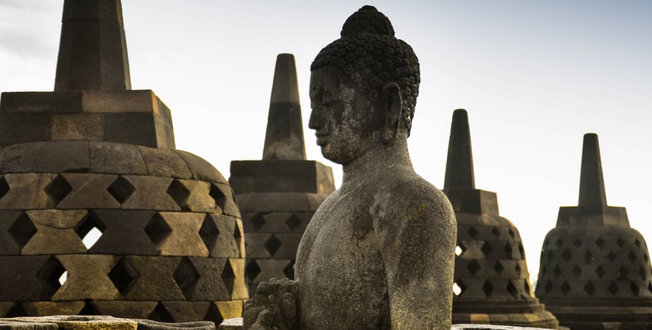 Visite de Borobudur et Prambanan